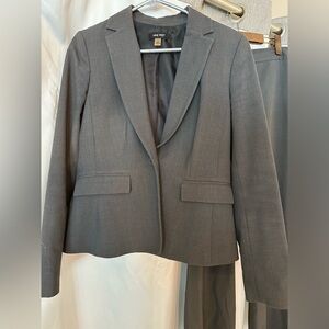 Nine West Gray Suit Set (Size 2)